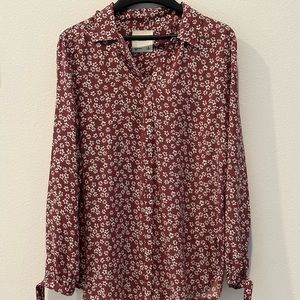 Abercrombie & Fitch 3/4 length dress shirt